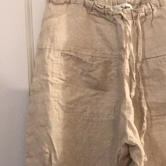 100% linen fisherman pants - Picture 6 of 15